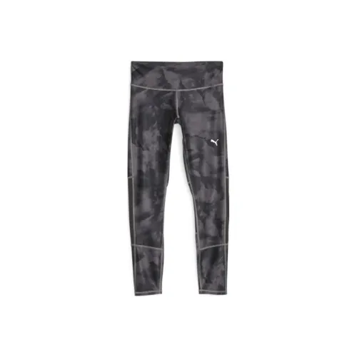 PUMA RUN FAVORITE AOP RUN FAVORITE AOP 7/8 TIGHT Women's Sports Pants Women's Gray