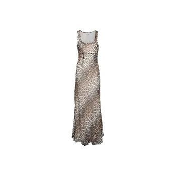 GANNI Leopard print Maxi Dress