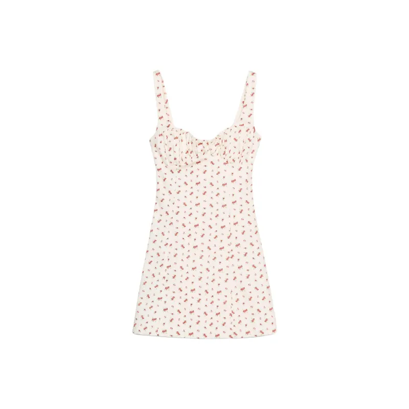 ZARA Trf Slip Dresses Women's Brown-0