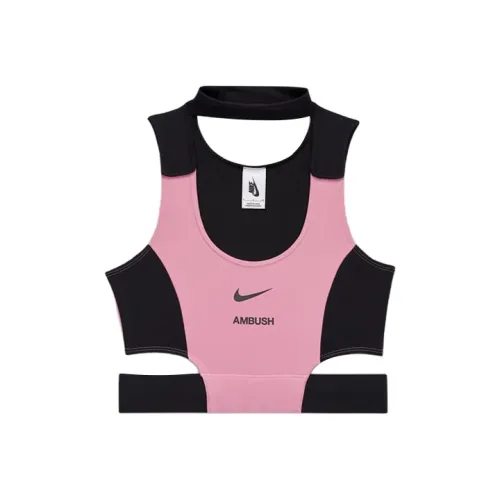 Nike Women's X Ambush Crop Top 'Magic Flamingo/Black'