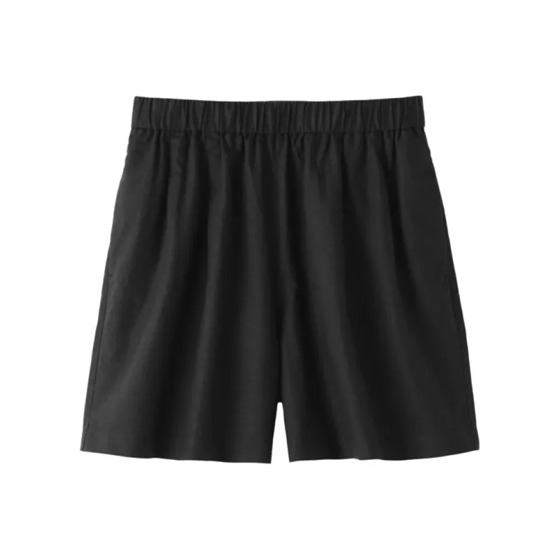MUJI Hemp Collection Casual Shorts Women's-0