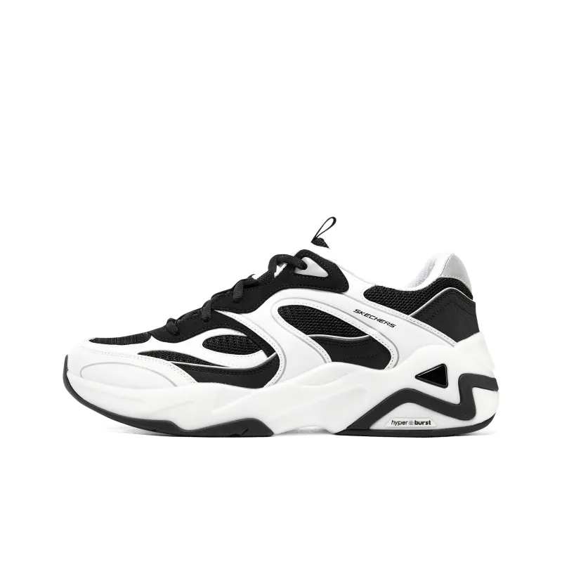 Skechers D'LITES Hyper Burst 'White Black'-0