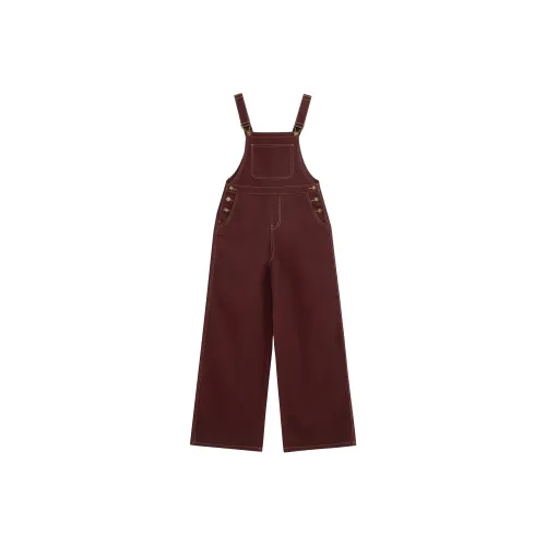 Rose Overalls Women's Ancora Red