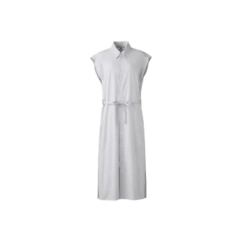 UNIQLO U Collection Sleeveless Dresses Women's Light Gray