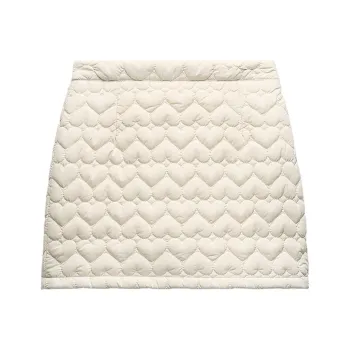 ZARA Casual Short Skirts Women's White