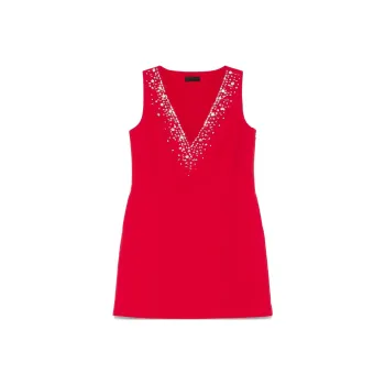 LIU·JO Crystal embellished Mini Dress