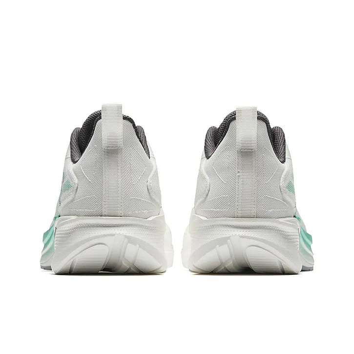 Anta Cloud Trail Breathable And Lightweight Low Top Casual Running Shoes Men's White Green-3