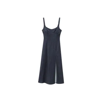 ONE SHALLOW Slip Dress Women's Denim Mini Skirt