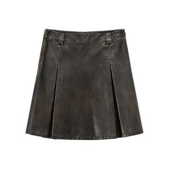 NO ONE ELSE Casual Short Skirts Women's Black