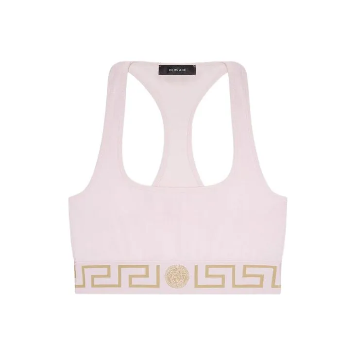 VERSACE Medusa Logo Band Sports Bra-0