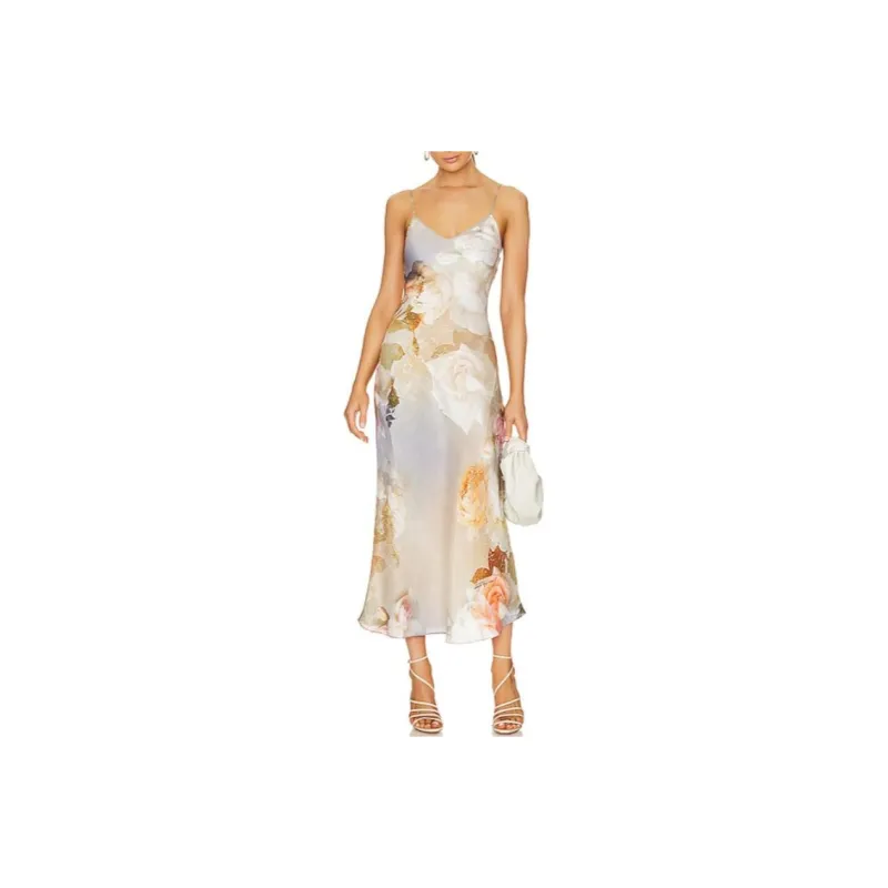 ALLSAINTS Slip Dresses Women's Beige-0