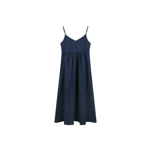 Migu Slip Dresses Women's Livvi Q12186 Navy Blue