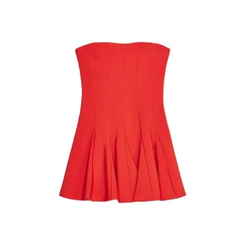 ZARA Sleeveless Dress Women's Orange