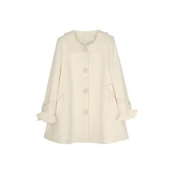 Summer Hooray Long Sleeved Dress Women's Light Beige White