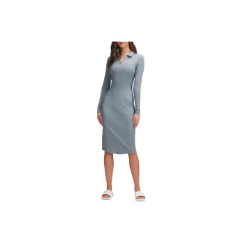 Lululemon Ribbed Luxtreme™ Long Sleeved Dress Women's Belgian Blue