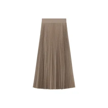 THEORY Casual Long Skirts Women's Camel