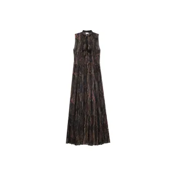 SAINT LAURENT Sleeveless Dress Women's Multicolor