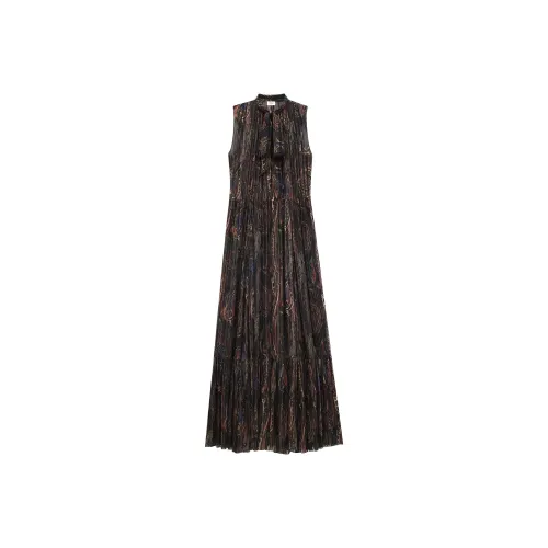 SAINT LAURENT Sleeveless Dress Women's Multicolor