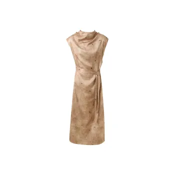 3COLOUR Short Sleeved Dress Women's Khaki