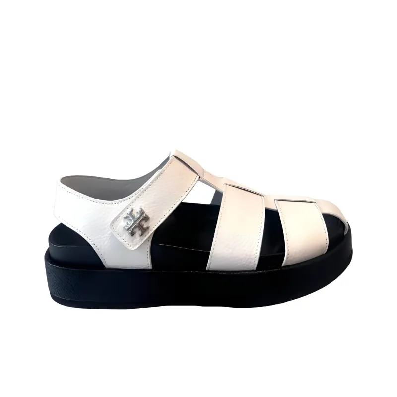 TORY BURCH Kira Roman Sandals Women's White-1