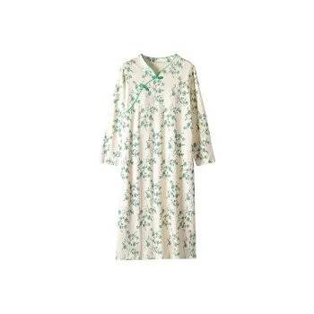 Lan Miao Long Sleeved Dress Women's Teal