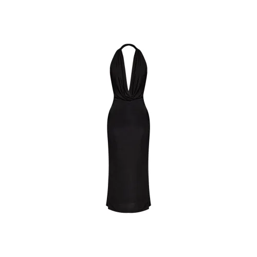 Misbhv Cowl neck Midi Dress