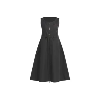 Adidas Sleeveless Dress Women's Black/Coffee Brown