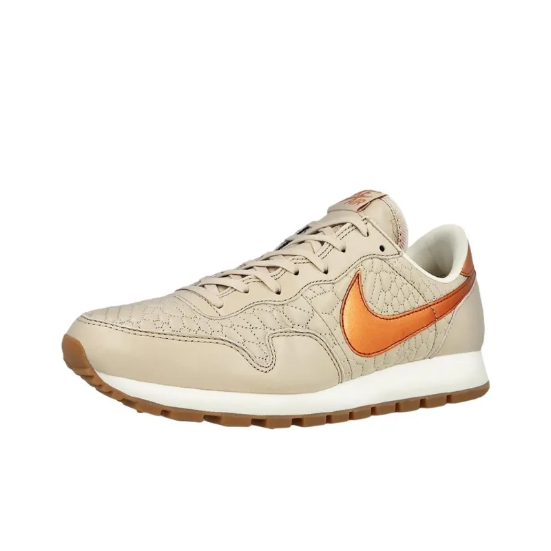 Nike Air Pegasus 83 Anti Slip Wear Resistant Low Top Running Shoes Women's Brown Orange-1