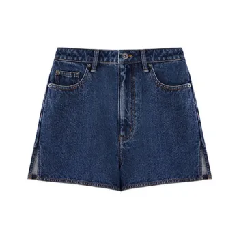 Self portrait Denim Shorts Women's Denim Blue