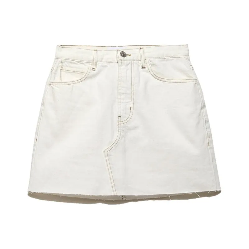 FRAME Denim Short Skirts Women's White-0