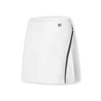 FILA SS24 Casual Short Skirts Women's Bright White