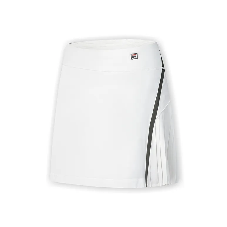 FILA SS24 Casual Short Skirts Women's Bright White-0