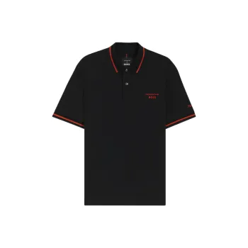 HUGO BOSS x Porsche Polo Shirt Men's Black