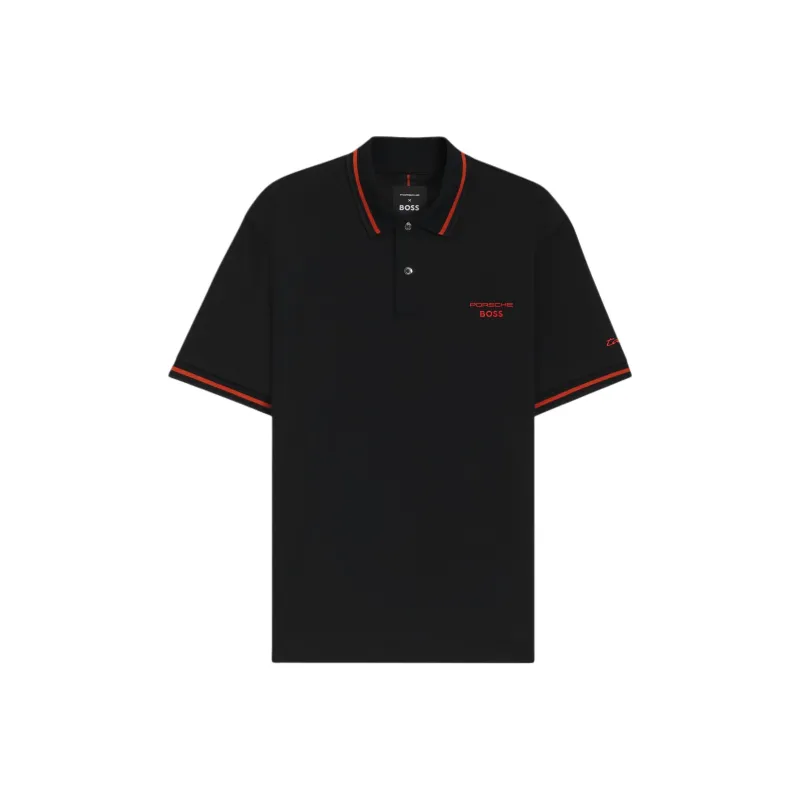 HUGO BOSS x Porsche Polo Shirt Men's Black-0