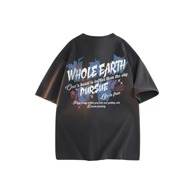 WHOLE EARTH T Shirts Unisex-23