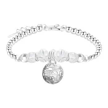 BMK S990 Silver Pure Silver Bracelets Women's