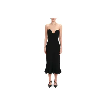 Nensi Dojaka Knitted Midi Dress