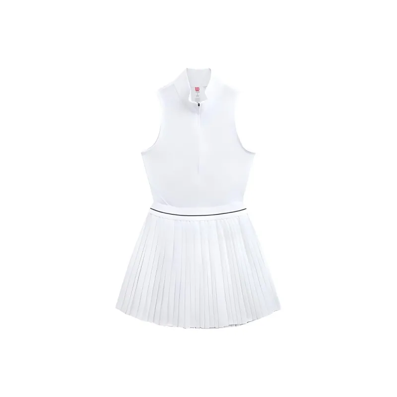 Wilson WINNING Sleeveless Dress Women's Bright White-0
