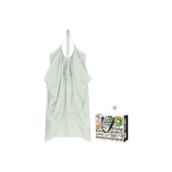 BVODE Sleeveless Dress Women's Green