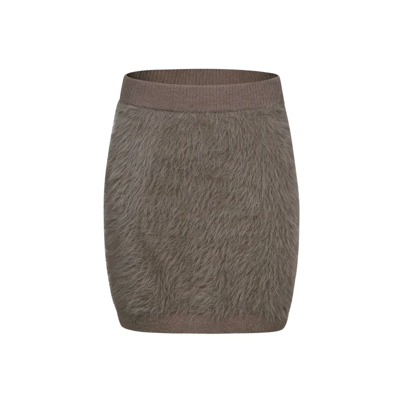 Guuka Hero Casual Short Skirts Women's Dark Coffee-0