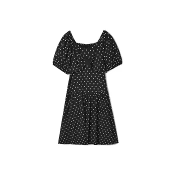 Mapping Short Sleeved Dress Women's