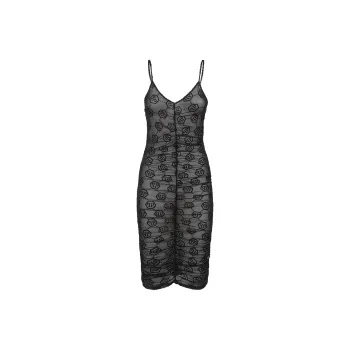 PHILIPP PLEIN Slip Dresses Women's Black