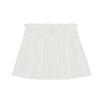 GANNI Casual Short Skirts Women's White