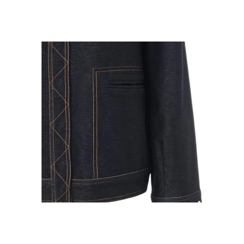 MaxMara Denim Jacket Women's Blue-4