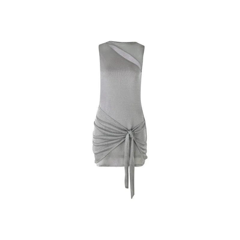 Tiger Mist AZELMA DRESS Sleeveless Dress Women's Silver-0