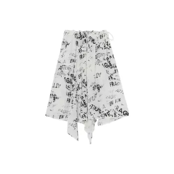 Yohji Yamamoto Casual Long Skirts Women's White