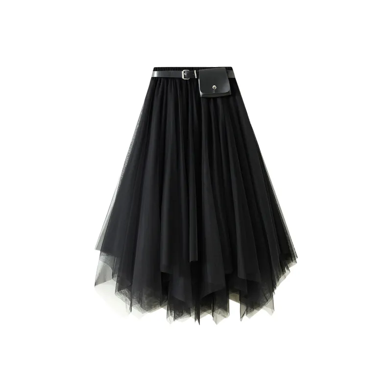 Benhou Casual Long Skirts Women's-0
