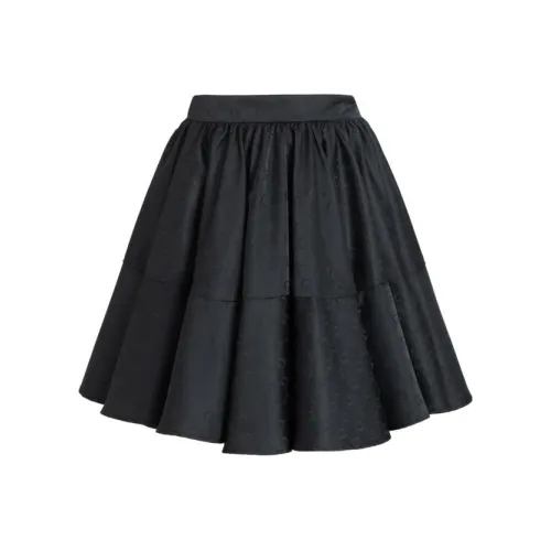 GIVH SHYH 블랙 여성 캐주얼 숏 스커트