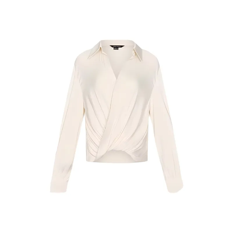 URBAN REVIVO Shirts Women's Nude Apricot-0