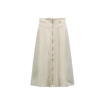 ZARA Casual Long Skirts Women's Pink
